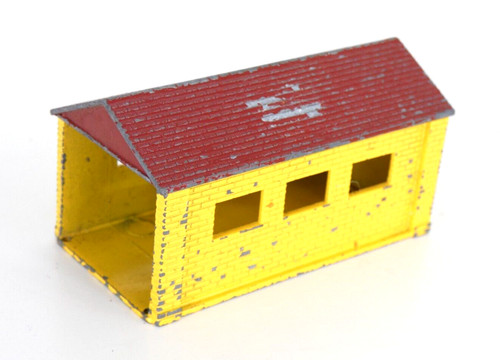 Matchbox metal lock garage - metal, up