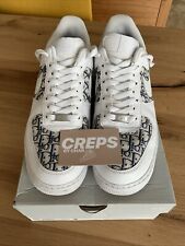 Nike x Dior Air Force 1s UK size 9.5 Creps By Char Customs Excellent Condition 