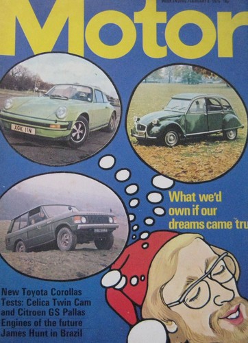 Motor magazine 1975 - magazine, 8/2/1975