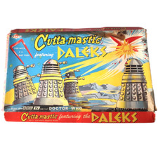 Bell Toys Doctor Who Cutta-mastic featuring the DALEKS Incomplete 1965