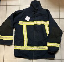 Ex-Firefighter Issue Blue/Yellow Reflective Youth Tunic Size 4 36-38 Chest- Used