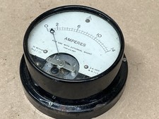 1940s Vintage Ex RAF Ammeter