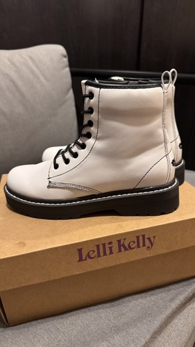Lelli kelly doris white boots - kelly,