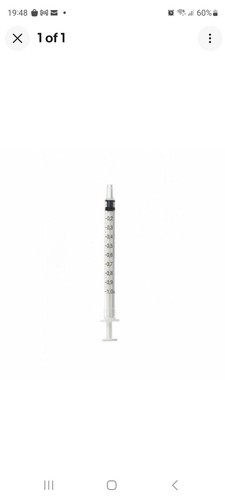 1ml disposable syringe - 1ml,