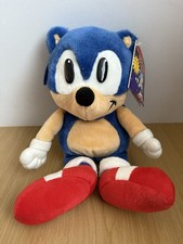 Vintage 1997 Sonic The Hedgehog Talking Plush Sega Treasures With Tag Working