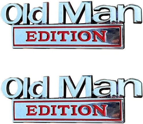 2pcs metal old - old, man