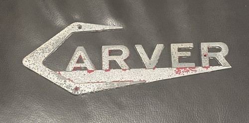 Rare vintage carver boat metal - vintage,