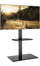 FITUEYES TV Floor Stand for 32 to 60 Inch TVs Floor Standing TV Stand for Home