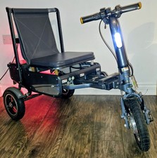 eFOLDi 1.5 Explorer Folding Mobility Scooter VG Condition Travel Plane Holiday