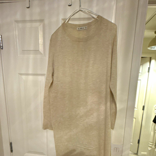 Zara knit beige round - zara,