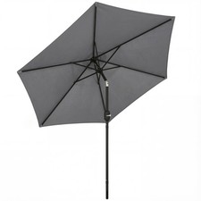 Outsunny 2.6M Garden Parasol