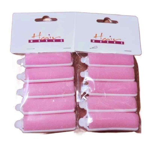 Small hair curlers soft sponge - small,