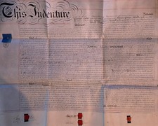 INDENTURE DOCUMENT  Jan 1876