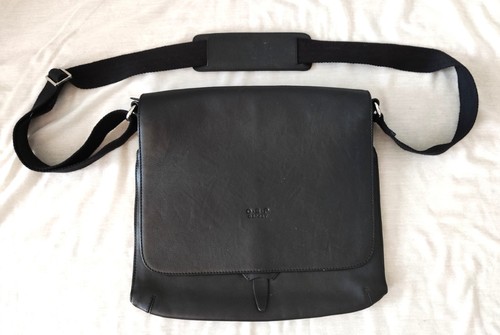 Osprey black leather messenger - osprey,
