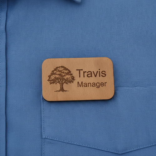 Staff badge pin - x,