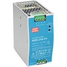 Mean Well 24V / 240W Slim/Economical Din Rail PSU