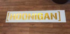 large hoonigan sticker 1000mm x 200mm any colour