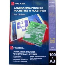 NEW Rexel Laminating Pouch 75