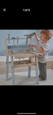Wooden tool bench -