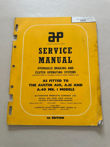 Service manual hydraulic - manual,