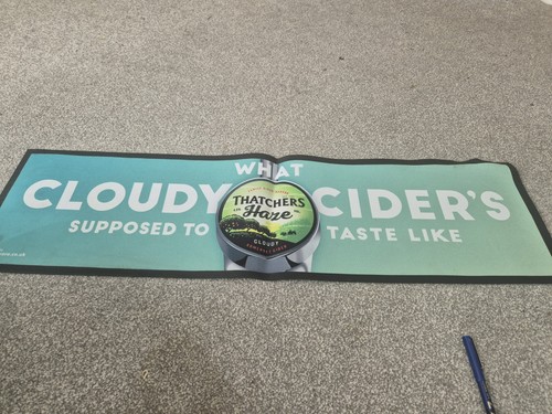 Thatchers rubber backed bar - 8,