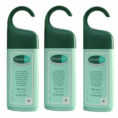 Dermol 200 shower - 3x,