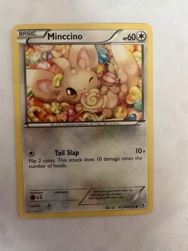 Minccino rc18 rc25 legendary - minccino, rc18/rc25