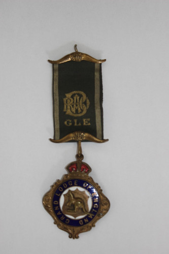 Masonic order medal - medal, grand