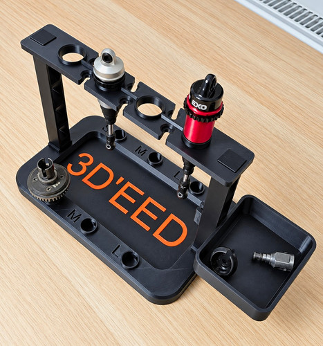 Diff shock stand - rc, /
