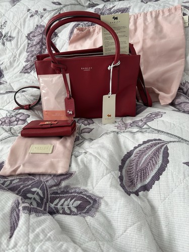 Radley leather shoulder bag - radley,