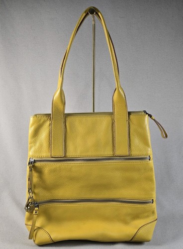 Fossil women yellow leather - women's,