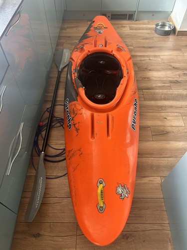 Pyranha one orange kayak - z.one,