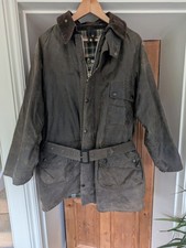 Vintage Two Crest Barbour Solway Zipper Coat,With Pile Liner And Hood