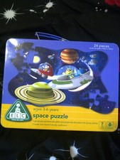 ELC 24 Piece Space Puzzle In Tin Carry Case