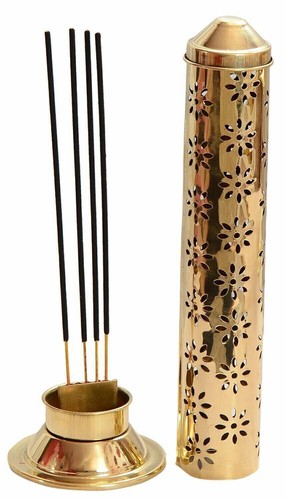 Brass safety incense - incense, holder