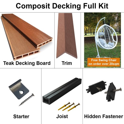 Composite decking wooden wpc - composite,