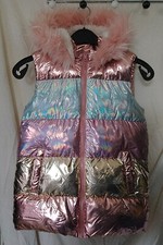 Girls Metallic Body Warmer