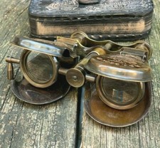 Nautical brass binocular - brass,