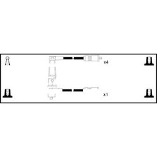 HT Leads Ignition Cables Kit For Alfa Romeo Spider 2000 Veloce Lemark