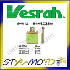 Vd-911Jl Rear Sintered Brake