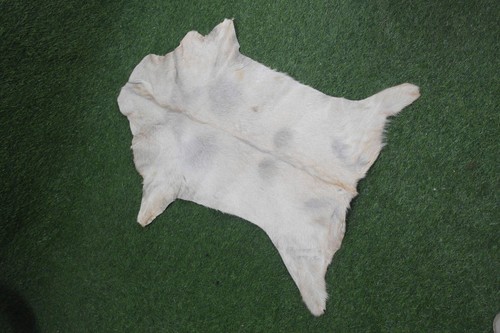 New goat hide rugs - new,