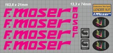 F. MOSER LEADER NP FRAME DECAL