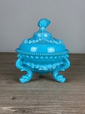 Box Antique Opaline Blue