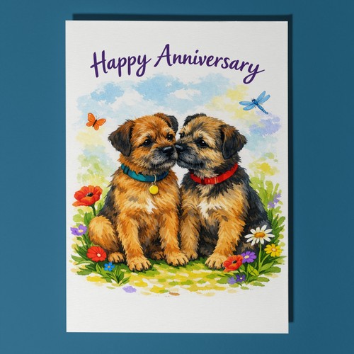 Border terrier dogs love - terrier,