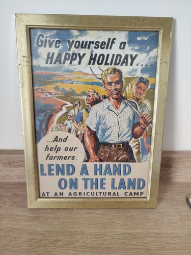 Framed lend hand the - framed, a