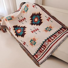Oversized Aztec Blanket Boho