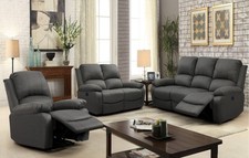 Fabric Electric Recliner Sofa