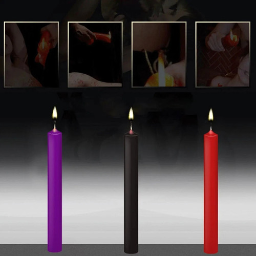 3pcs low temperature candle - 3pcs,