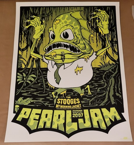 Pearl jam poster lollapalooza - jam,
