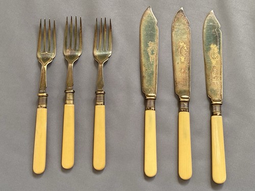 Set vintage silver - 3,